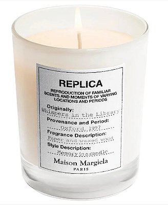 Maison Margiela 'REPLICA' Whispers in the Library Scented Candle