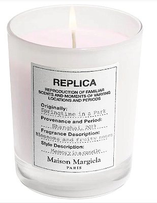Maison Margiela 'REPLICA' Springtime in a Park Scented Candle - Edicão Limitada