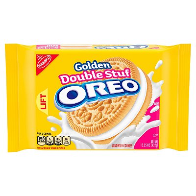 Nabisco Oreo  Double Stuf Golden Sandwich Cookies