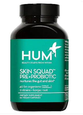 HUM Nutrition Skin Squad™ Pre + Probiotic Supplement for Acne-Prone Skin