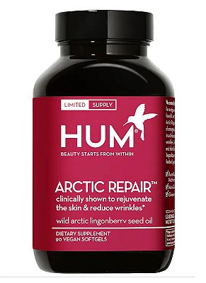  HUM Nutrition Arctic Repair Fine Lines and Wrinkles Supplement - Edição Limitada