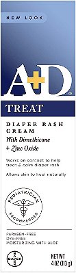 A+D Treat Diaper Rash Cream