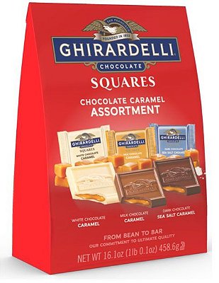Ghirardelli Chocolate Caramel Squares Assortment