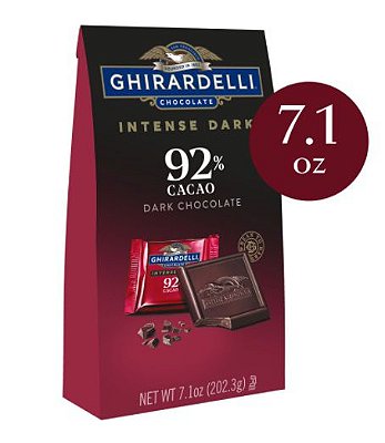 Ghirardelli Intense Dark Chocolate Squares 92% Cacao