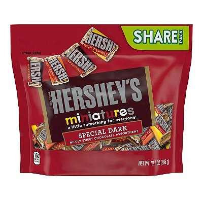 Hershey's Miniatures Assorted Dark Chocolate Candy Bars