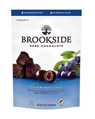 Brookside Dark Chocolate with Acai and Blueberry Flavors Candy