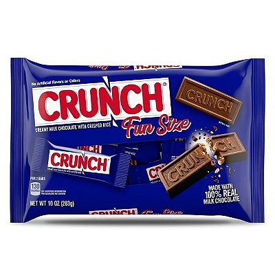 Crunch 100% Milk Chocolate Fun Size Candy Bars