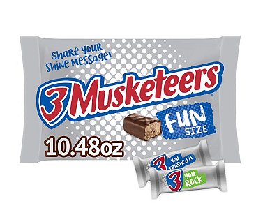 3 Musketeers Fun Size Chocolate Candy Bars
