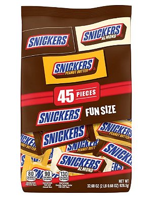 Snickers Variety Pack Fun Size Chocolate Candy Bars