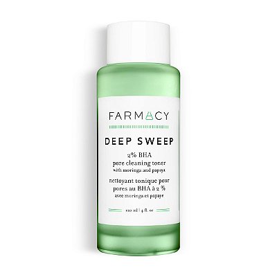 Farmacy Deep Sweep 2% BHA Pore Cleaning Toner with Moringa + Papaya