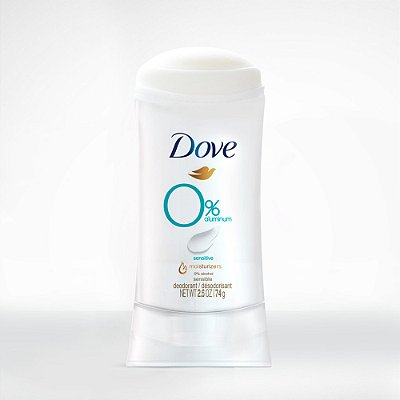 Dove 0% Aluminum Deodorant Stick Sensitive