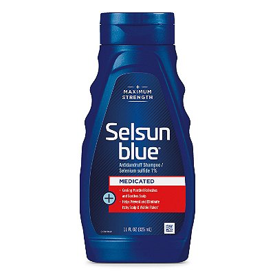 Selsun Blue Medicated Max Strength Dandruff Shampoo