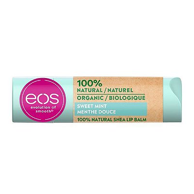 Eos 100% Natural & Organic Lip Balm Stick Sweet Mint