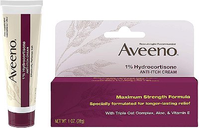 Aveeno 1% Hydrocortisone Anti-Itch Cream