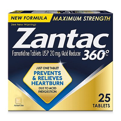 Zantac 360 Maximum Strength Heartburn Prevention & Relief