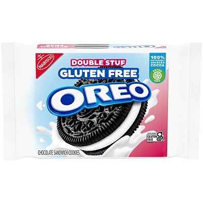 Nabisco Oreo Double Stuf Gluten Free Chocolate Sandwich Cookies