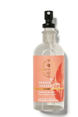 Aromatherapy Orange Ginger Essential Oil Mist