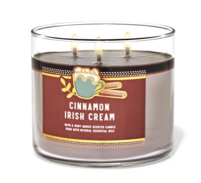 Cinnamon Irish Cream 3-Wick Candle