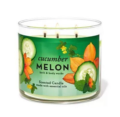 Cucumber Melon 3-Wick Candle