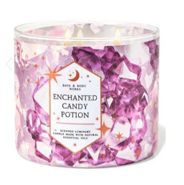 Enchanted Candy Potion 3-Wick Candle