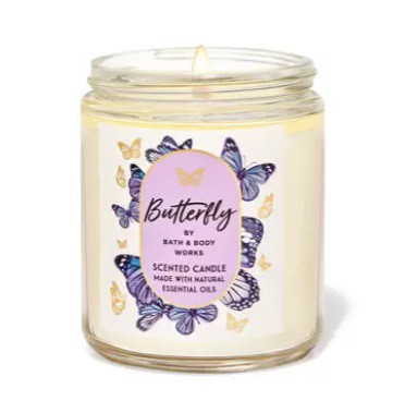 Butterfly Single Wick Candle