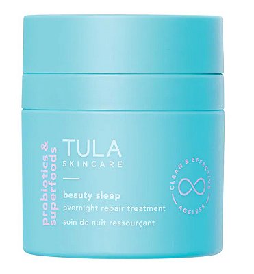 Tula Skincare Beauty Sleep Overnight Repair Treatment Cream with AHA's and Vitamin C