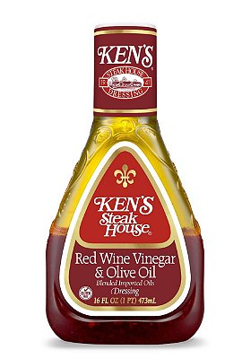 Ken's Steak House Red Wine Vinegar & Olive Oil Vinaigrette Salad Dressing
