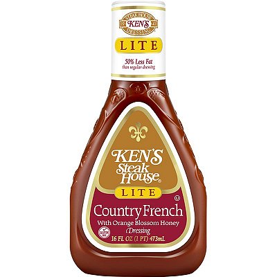 Ken's Steakhouse Lite Dressing Country French with Orange Blossom Honey