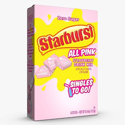 Starburst Sugar Free Strawberry Drink Mix