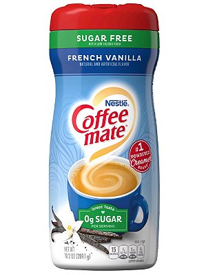 Nestle Coffee Mate French Vanilla Sugar Free Powder Coffee Creamer