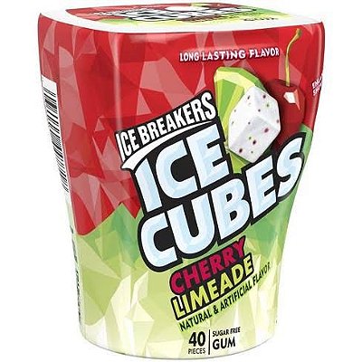 Ice Breakers Ice Cubes Sugar Free Cherry Limeade Gum