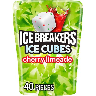 Ice Breakers Ice Cubes Sugar Free Cherry Limeade Gum
