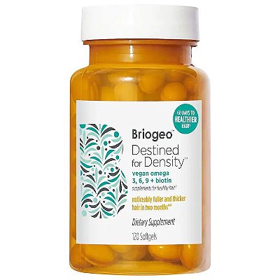 Briogeo Destined for Density Vegan Omega 3, 6, 9 + Biotin Supplements for Healthy Hair†