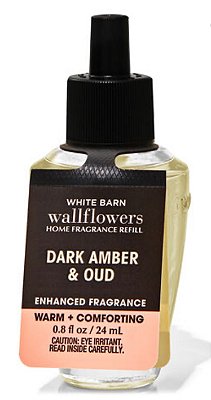 Dark Amber & Oud Wallflowers Fragrance Refill