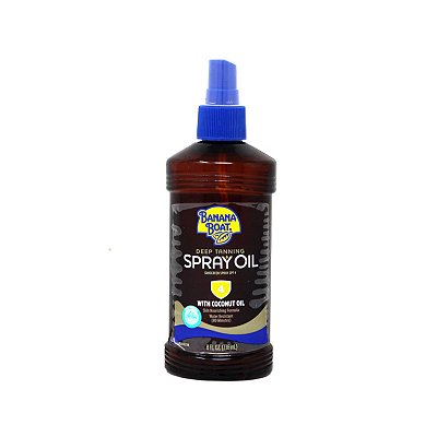 Banana Boat Deep Tanning Oil Spray With Sunscreen SPF 4