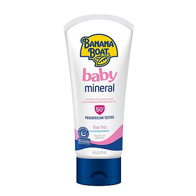 Banana Boat Baby 100% Mineral Sunscreen Lotion SPF 50+