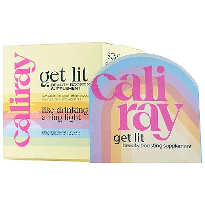 Caliray Get Lit Skin and Mood Boosting Supplement