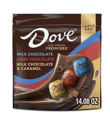 Dove Promises Milk Chocolate & Dark Chocolate Easter Candy Assortment Large Bag