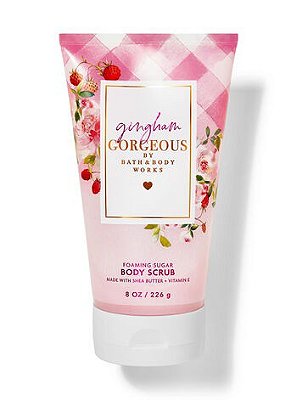 Gingham Gorgeous Foaming Sugar Body Scrub