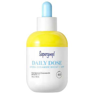 Supergoop! Daily Dose Hydra-Ceramide Boost + SPF 40 Sunscreen Oil PA+++