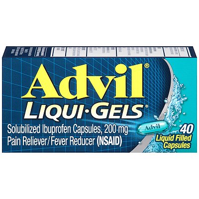 Advil Liqui-Gels Pain and Headache Reliever Ibuprofen