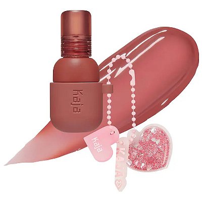 Kaja Jelly Charm Glazed Lip Stain & Blush With Keychain