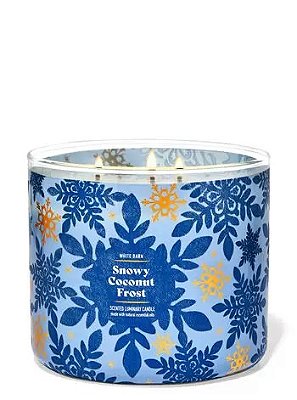 Snowy Coconut Frost 3-Wick Candle