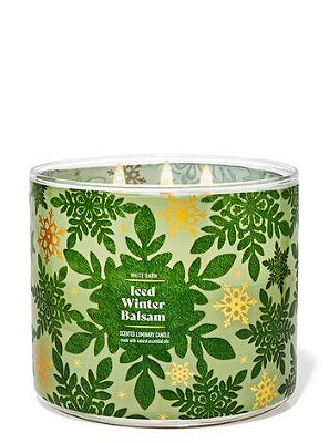 Iced Winter Balsam 3-Wick Candle