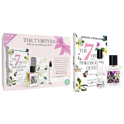 The 7 Virtues Vanilla Woods Self Love Aromatherapy Perfume Gift Set - Edição Limitada