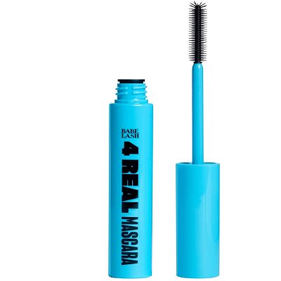 Babe Lash Original 4 Real Mascara Black for Volume Length and Lift in Eyelashes Defined & Flutterly Look