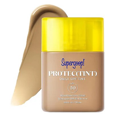 Supergoop! Protec(tint) Daily SPF Tint SPF 50 Sunscreen Skin Tint with Hyaluronic Acid and Ectoin