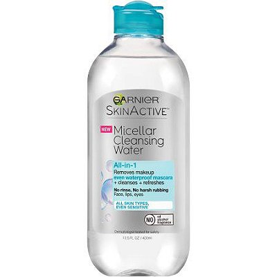 Garnier SkinActive Micellar Cleansing Water, For Waterproof Makeup