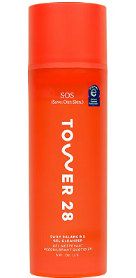 Tower 28 Beauty SOS Gentle Hydrating Gel Cleanser + Makeup Remover
