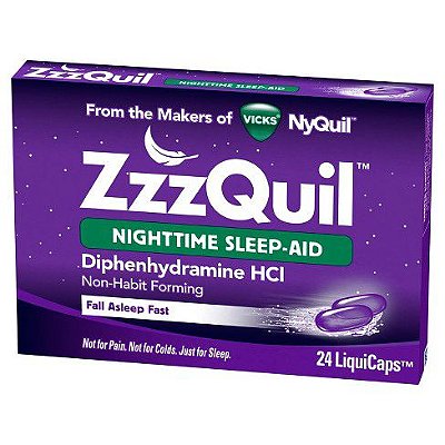 Zzzquil Nighttime Sleep-aid 24 Liquicaps
